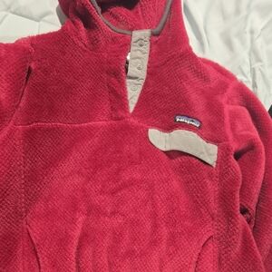 Patagonia Red Fleece Pullover